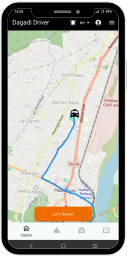 Dagadi Driver App Interface